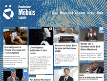 Tablet Screenshot of moebiuslugano.ch